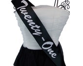 Birthday Sash Choose Any Number