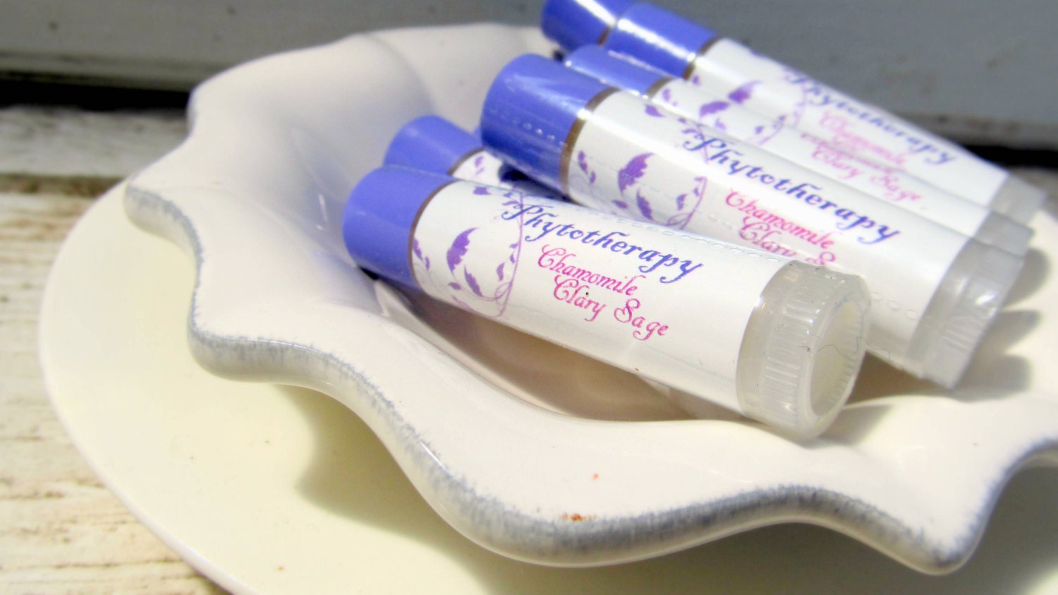 Chamomile-Clary Sage Lip Balm