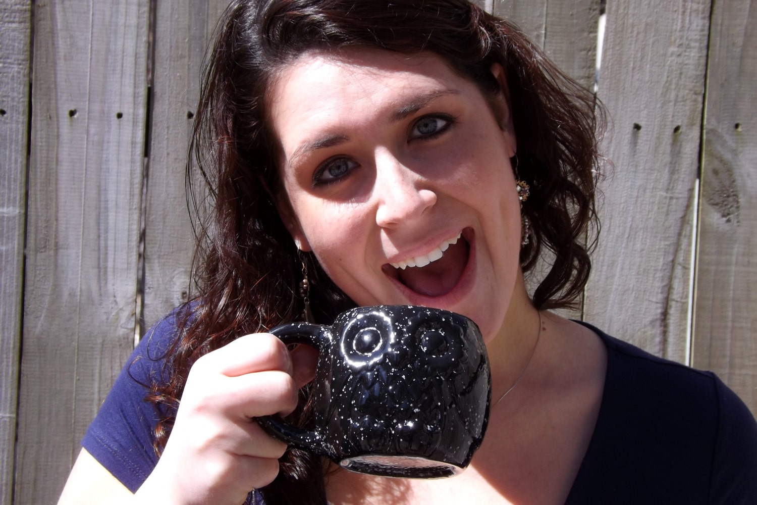 Owl Mug Handmade Ceramic from my Charleston, SC Studio