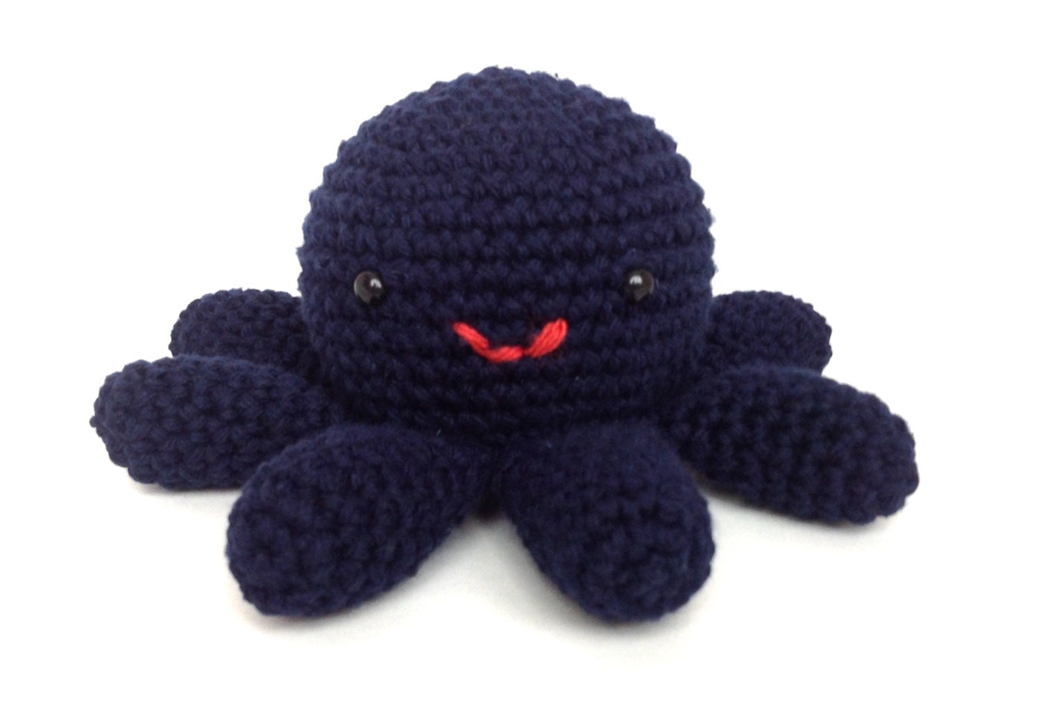 Oliver the Octopus - Cute Amigurumi Stuffed Animal Plush - Custom Color Option