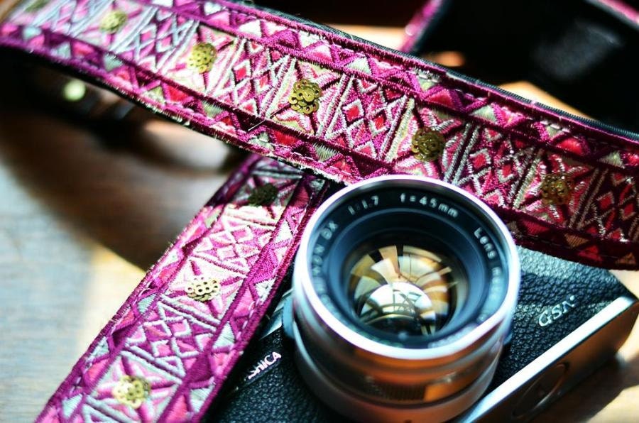 Ruby Camera Strap