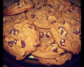 Ye Olde Tyme Vegan Chocolate Chip Cookies - 1 dozen