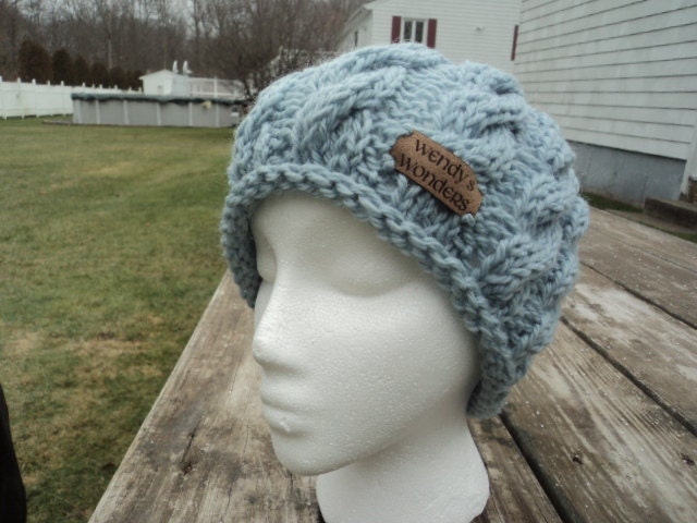 Winter Cable Hat, wool