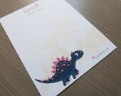 Dinosaur thank you card