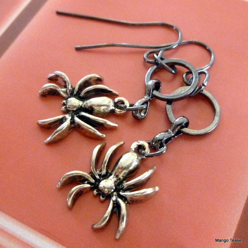 Sassy Spider Earrings