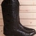 Vintage black Code West cowboy boots size 7M