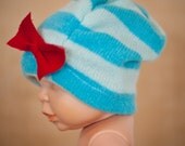 Upcycled Cashmere Slouchy Newborn Hat, Photo Prop