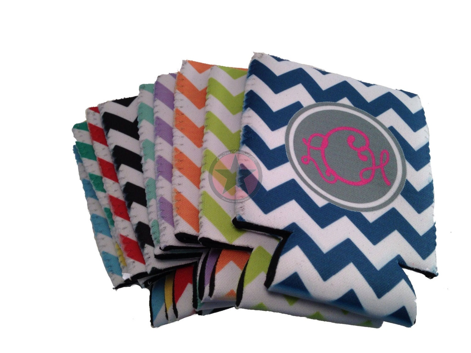 PERSONALIZED BRIDESMAID GIFTS-Wedding Favors-Wedding Gifts- Beer Can Insulators- Great Gifts for the Wedding Party