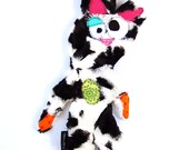 Stuffing & Squeaker Free Snuggly Fugly Dog Toy with Secret Heart Fortune  - Topnotch by Fugly Friends