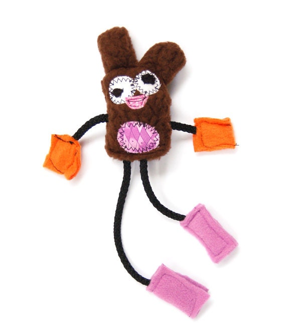 Cat Toy with Organic Catnip & Bell - Oh Lordy by Fugly Friends