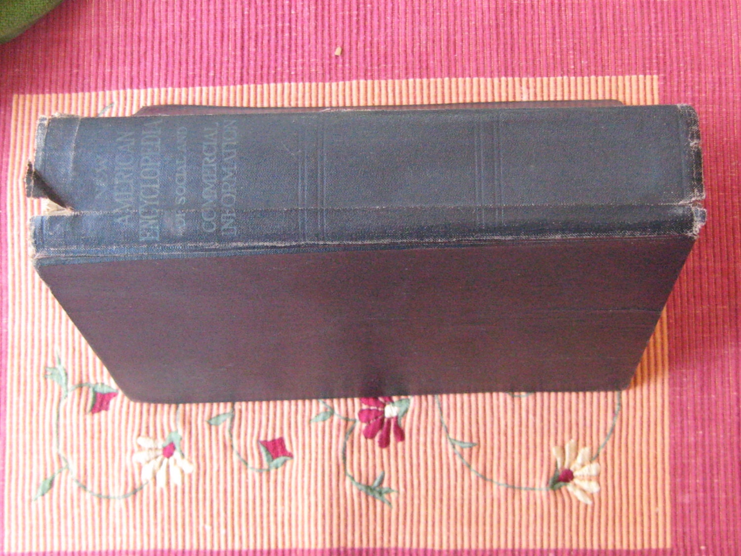 1908 ANTIQUE Book - One Hundred and Fivet Years Old...  New American Encyclopedia of Social and Commercial Information
