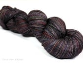 Merino silk - fingering weight - mulberry silk - hand dyed yarn -"Frenzy" - UK Seller - Lord of Silk