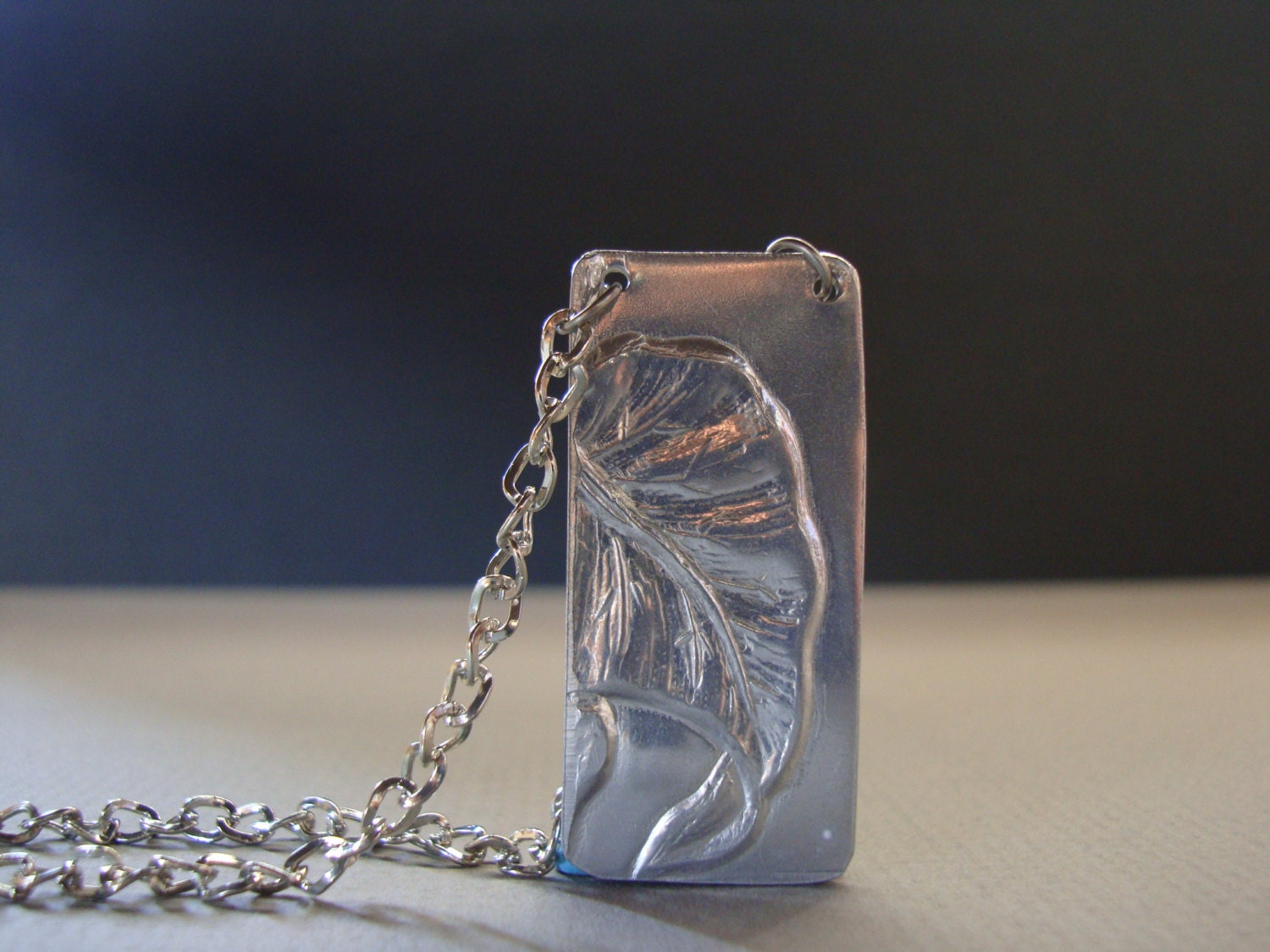 Silver Leaf Necklace
