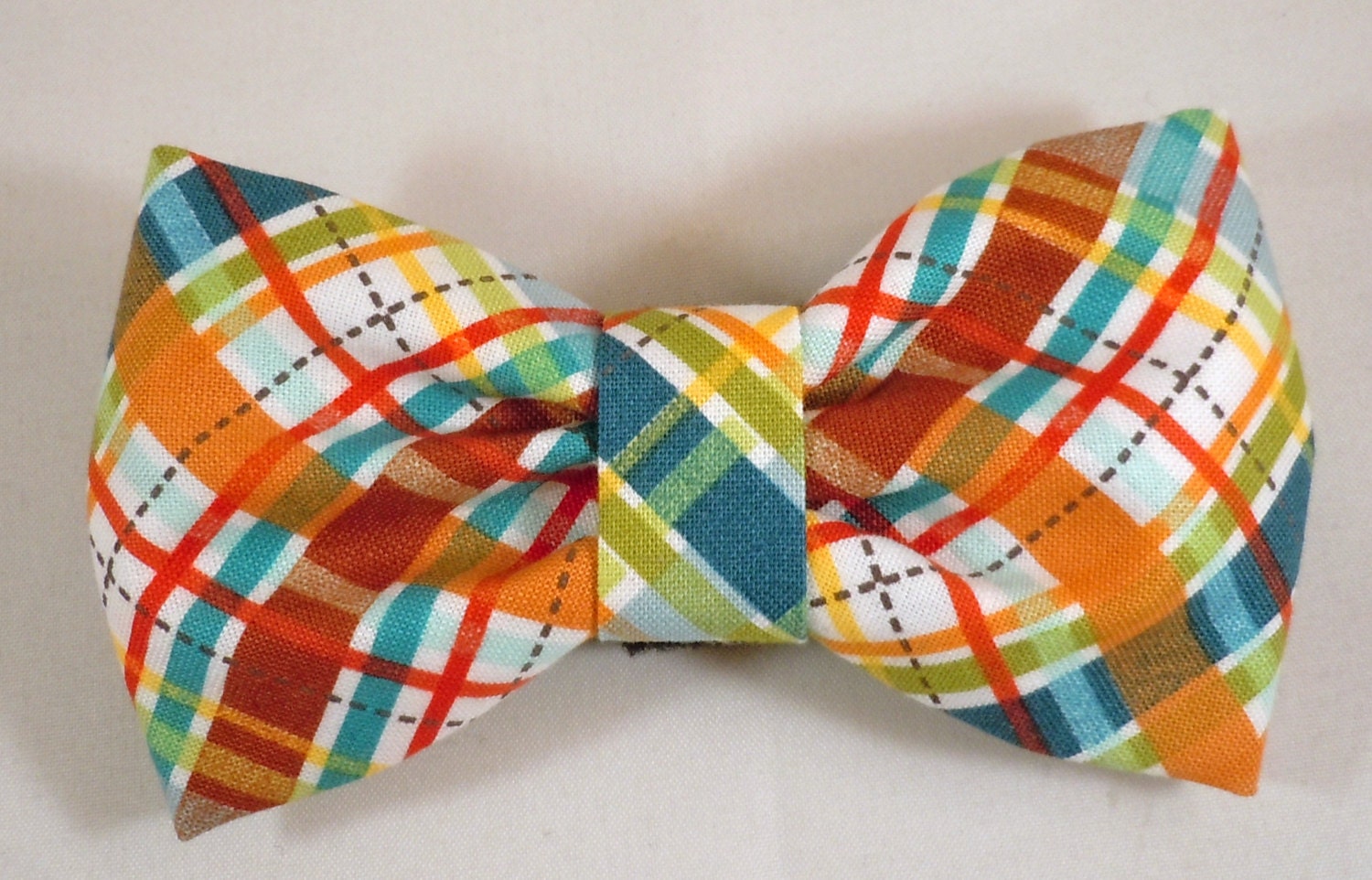 Dog Bow Tie or Flower - Lil' Biasplaid