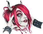 Don't Loose Your Head limited edition 11x14 print
