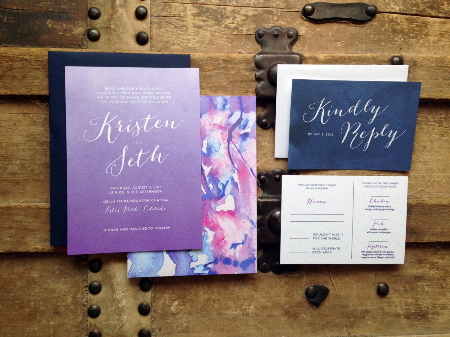 Custom Wedding Invitation Design
