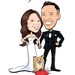 Bridal Wedding Shower Party Portrait Poster Guest Book