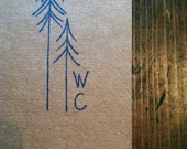 Custom Stamp Pine Tree Decorative Stamp