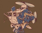Whirlygig Print: The Jalopicopter