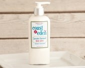 TRAVEL Body Lotion Patchouli Lavender Aloe & Shea Butter - Natural - Handmade in Maine - 2oz - Coast of Eden  - Organic Sample