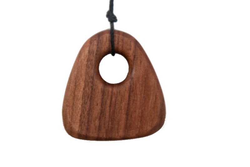 Organic Wooden Teething & Nursing Necklace for Mom - Modern