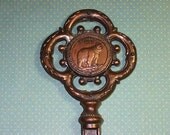 Vintage Souvenir Key - Yellowstone Park