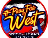 Pray for West Decal