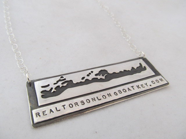 Custom Personalized Hand cut Pendant - your idea, your words, inspiration, business, logo, sterling silver one of a kind custom necklace