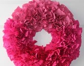 Ombre Pastel Pink Wreath