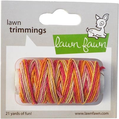 Pink Lemonade Mix Color Twine, Hemp Cord