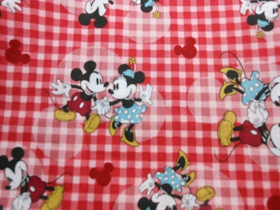 Adjustable Nursing/Breastfeeding Or Bib Clip/Strap, Checkered Mickey And Minnie Mouse