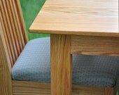 Red Oak Dining Set