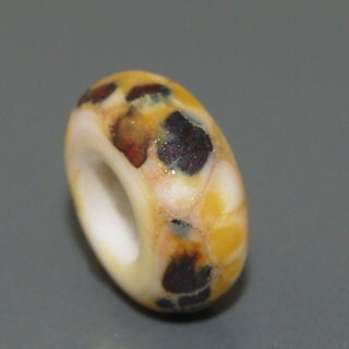 Handmade Dainty Lampwork bhb Big Hole Bead / Charm for European Bracelets SRA FHFteam Y3 GBUK UK Seller  Cpteam