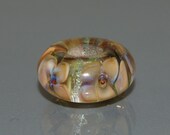 Handmade Floral Lampwork bhb Big Hole Bead / Charm for European Bracelets SRA FHFteam Y3 GBUK UK Seller  Cpteam