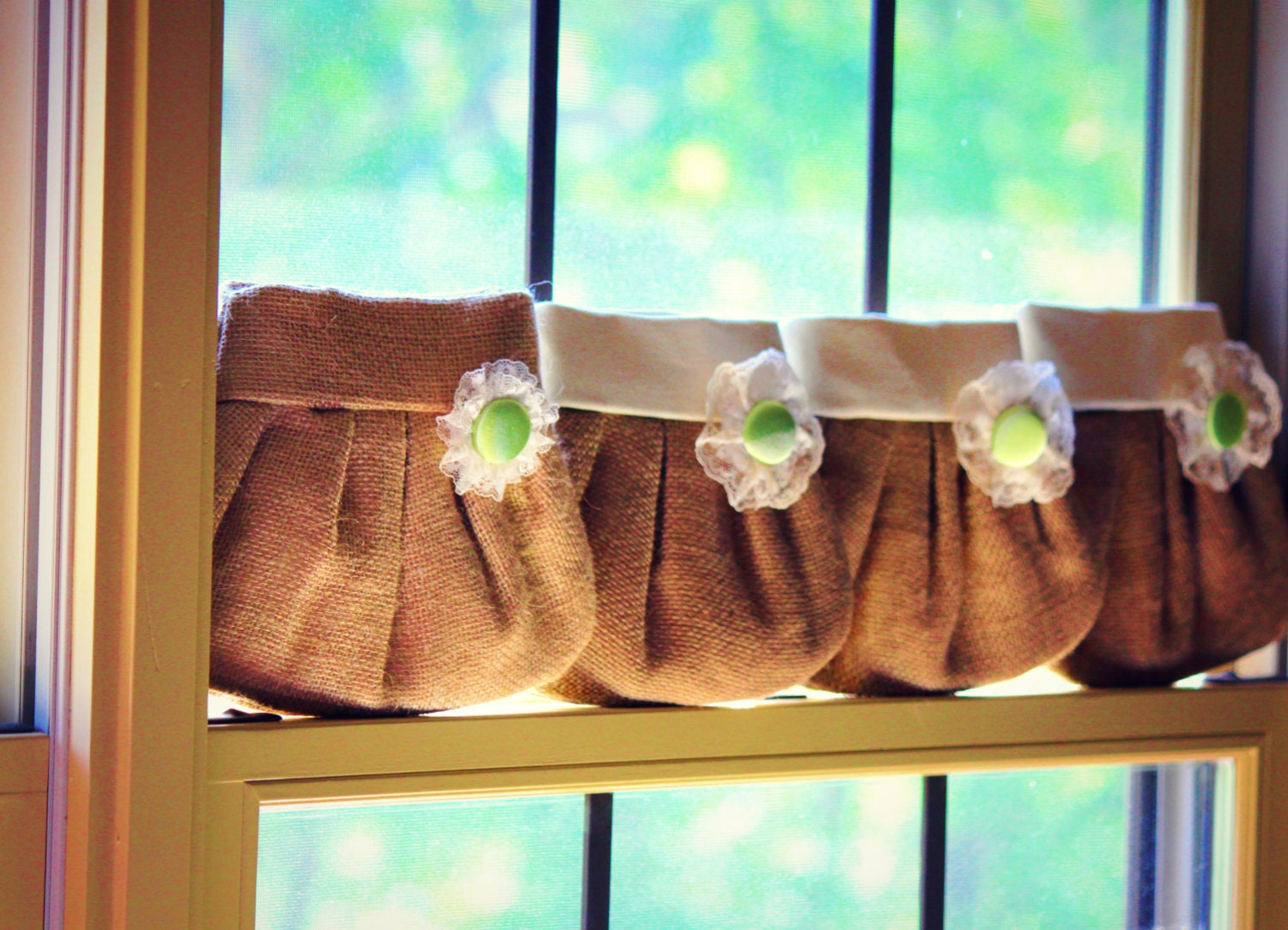 Burlap Wedding Clutch Purses