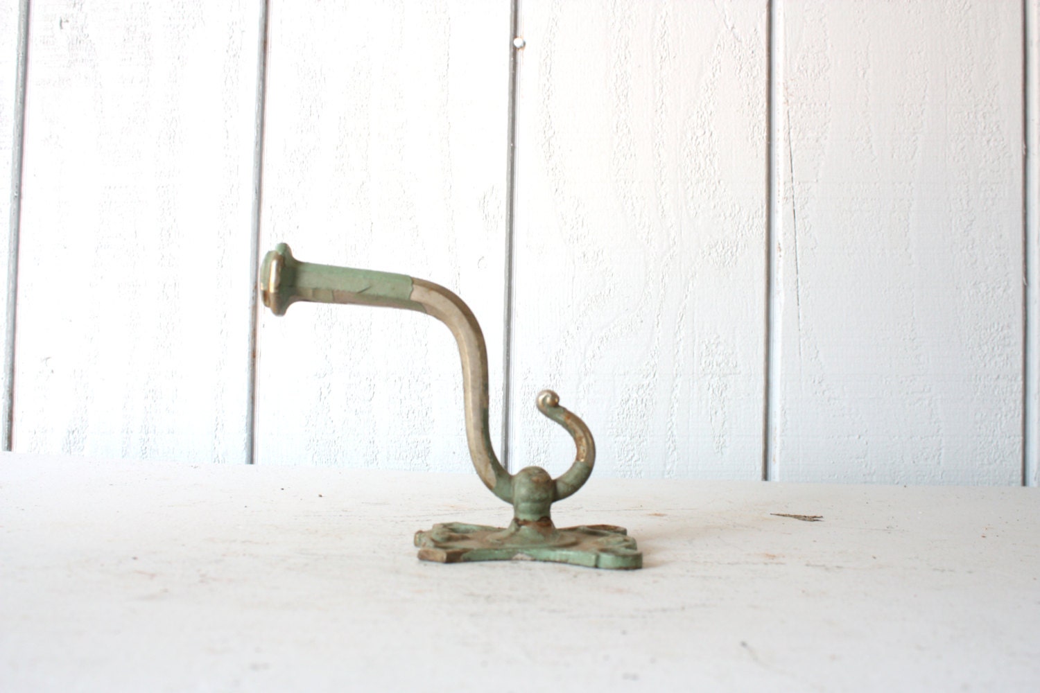 Mint Green Coat Hook // Wall Hanging