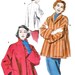 1950s Dolman Sleeve Coat Pattern Butterick 4928 (Womens sizes Xsm-Sml-Med)
