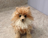 Pomeranian - Stuffed Animal - Amigurumi - Toy