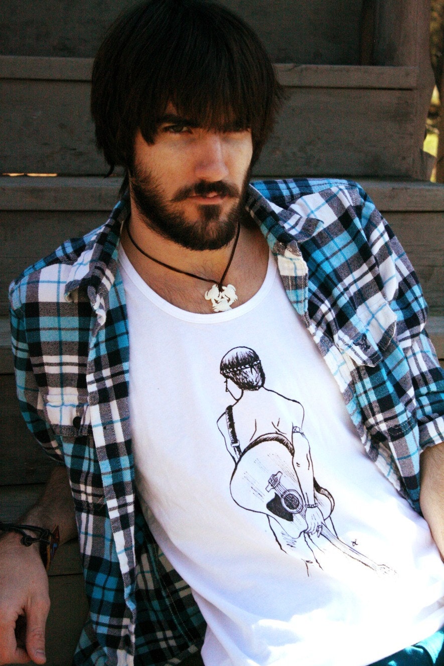 Carefree things and Guitar strings Tank Top