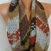 BIG SALE Infinity Scarf Shawl Circle Scarf Loop Scarf Gift -fatwoman -Knit Print