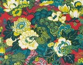 F. Schumacher Shanghai Peacock 20" - Cerise