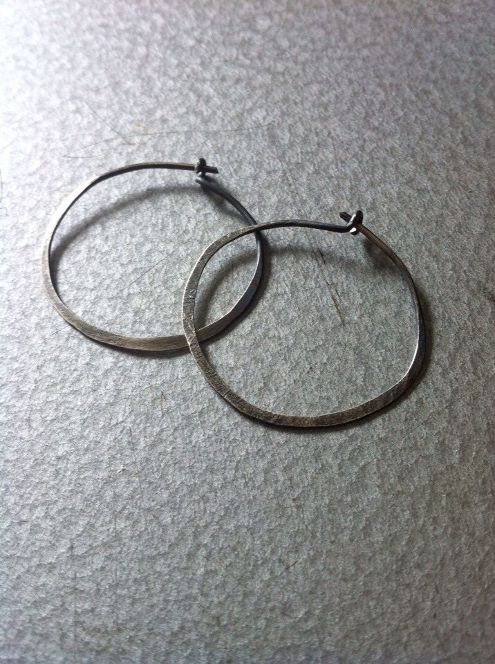 Simply Hammered Hoops