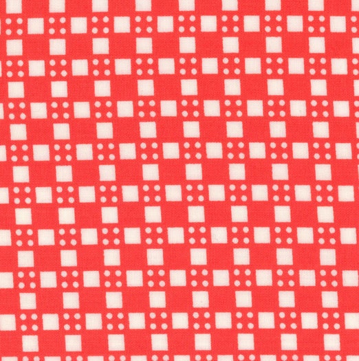 Happy Go Lucky by Bonnie and Camille for Moda - Skip in Red - 1/2 Yard
