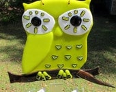 Wise (and cute) Owl Wind Chimes