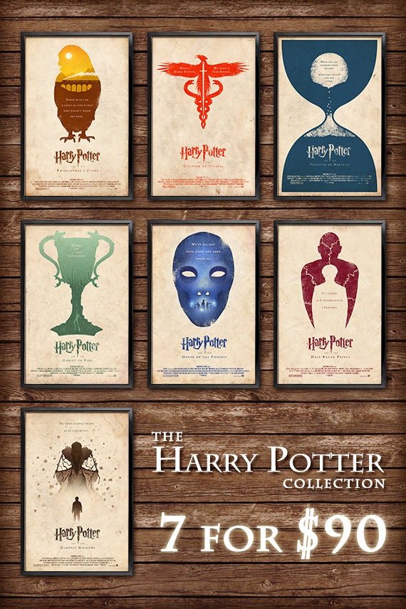 The Harry Potter Collection  - 11x17 Size