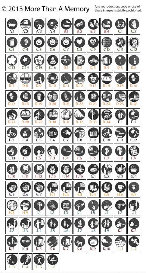 Custom Chore Chart System: For Two