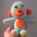 Little Stuffed Monkey, amigurumi monkey, crochet toys, crochet monkey