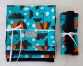 Bib Burp Cloth and Washcloth Set - Unisex Baby Shower Gift Set