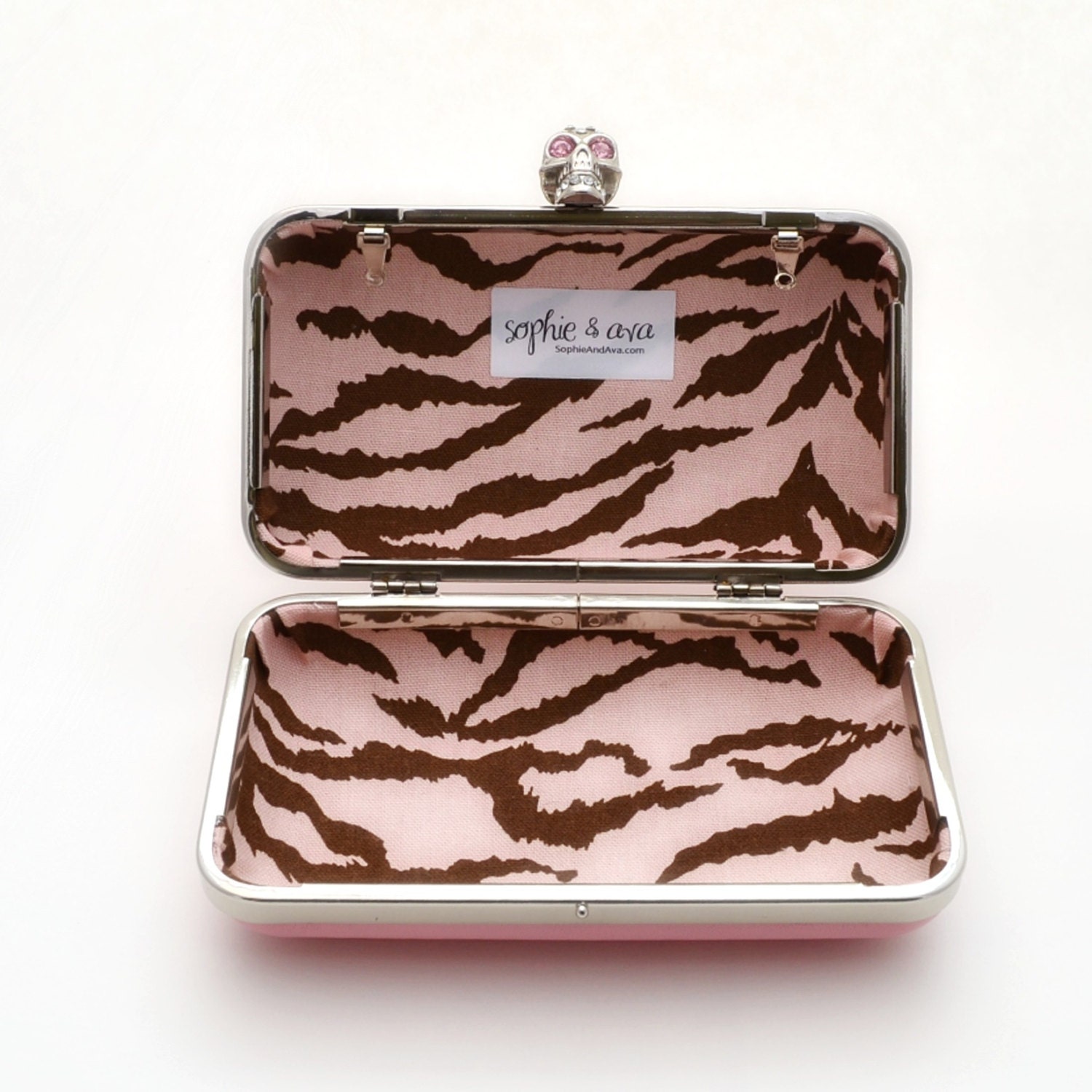 The Bella Minaudiere in Blush Pink