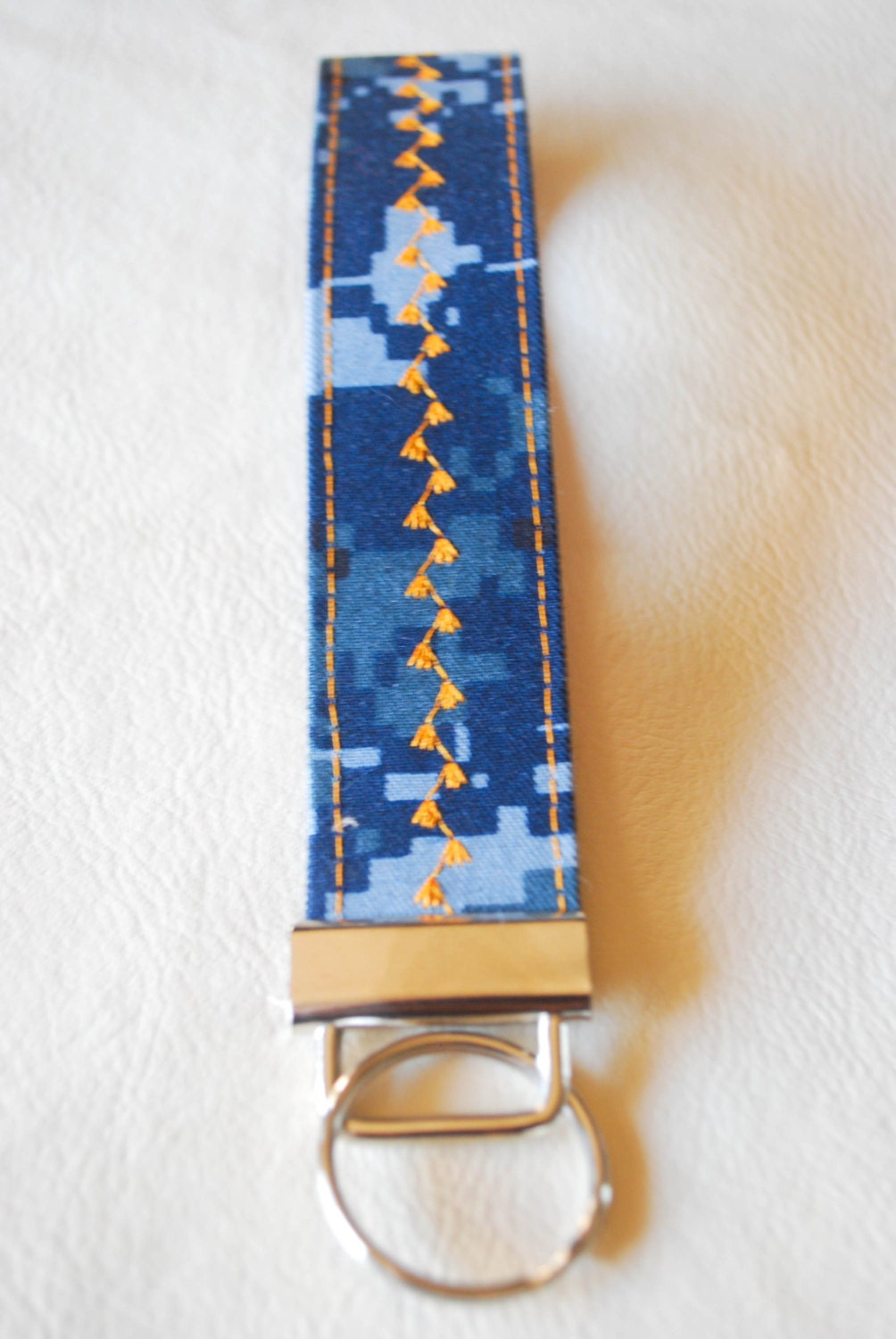 US Navy Camouflage key fob